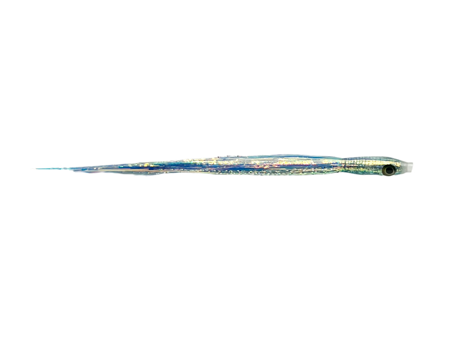 Chrome Candlefish Series 3.75” light Blue Chrome Sand lance