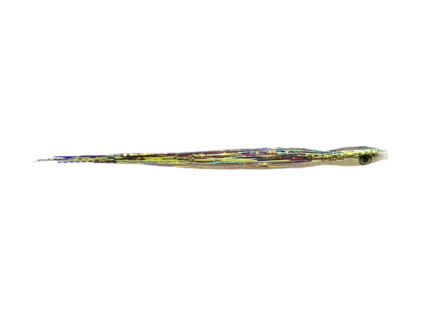 Chrome Motor Oil Sand lance-Candlefish 3.75”