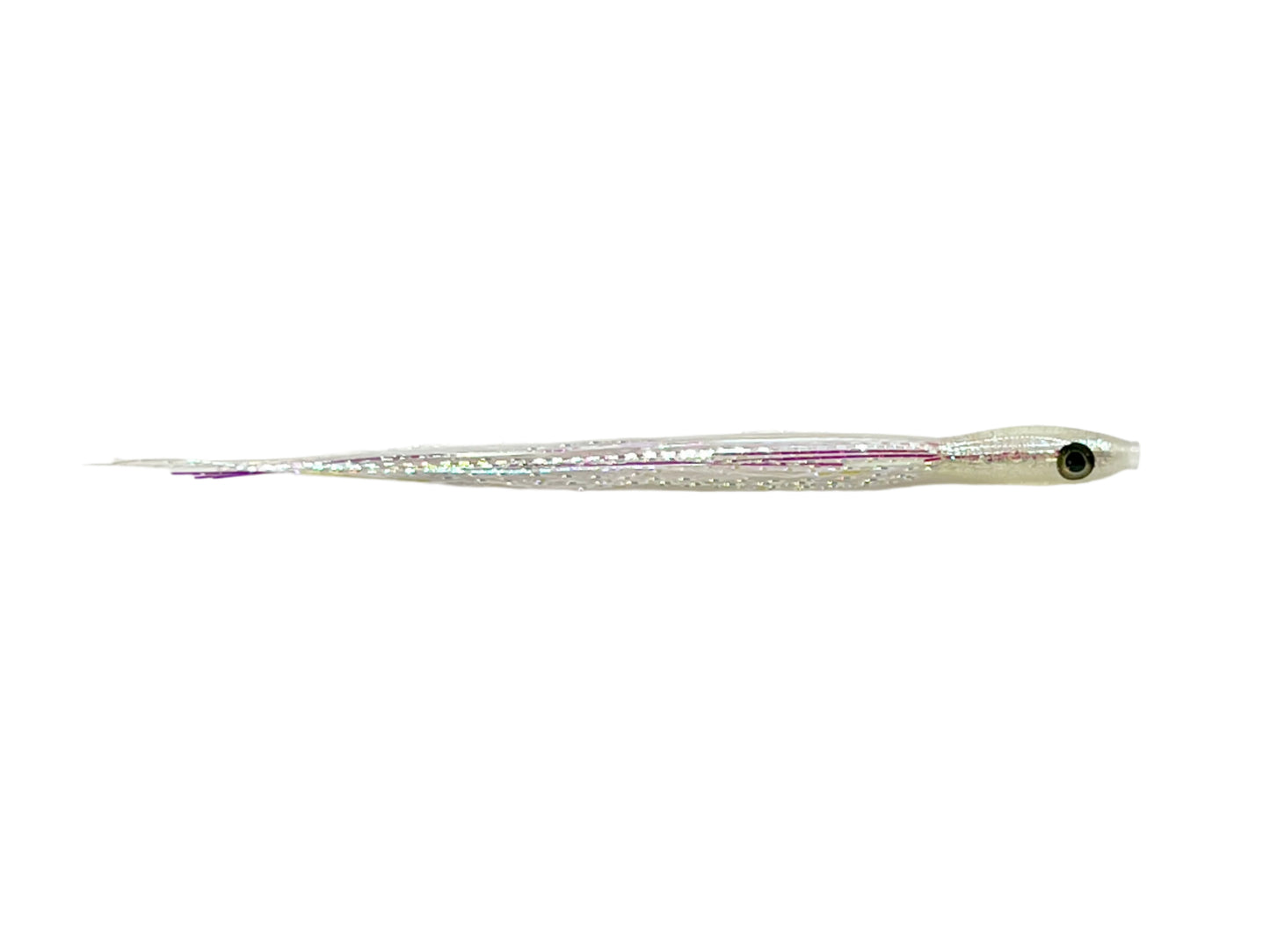 Chrome Candlefish Series 3.75” Chrome White Sand lance