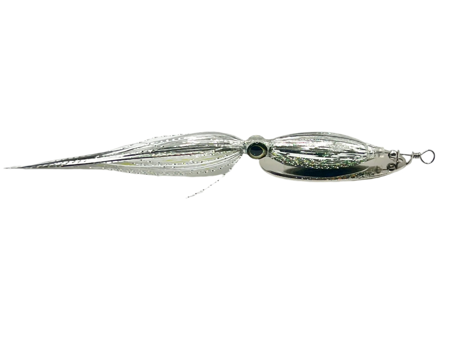 Squid Spinner Silver Chrome