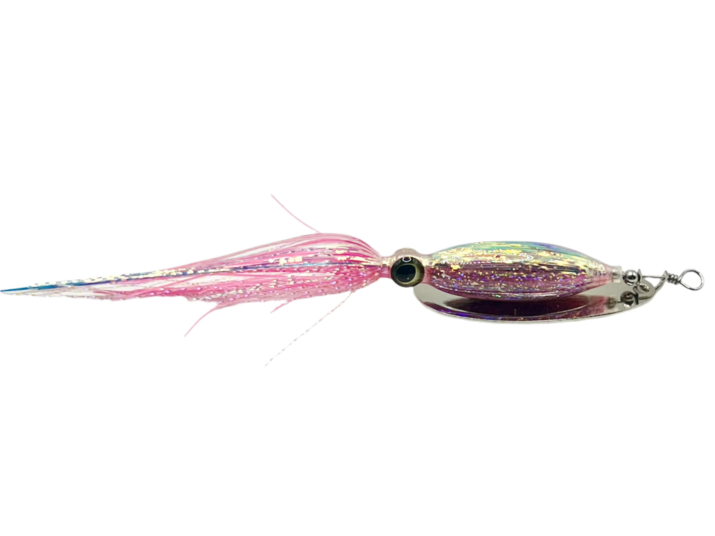Squid Spinner Pink Chrome