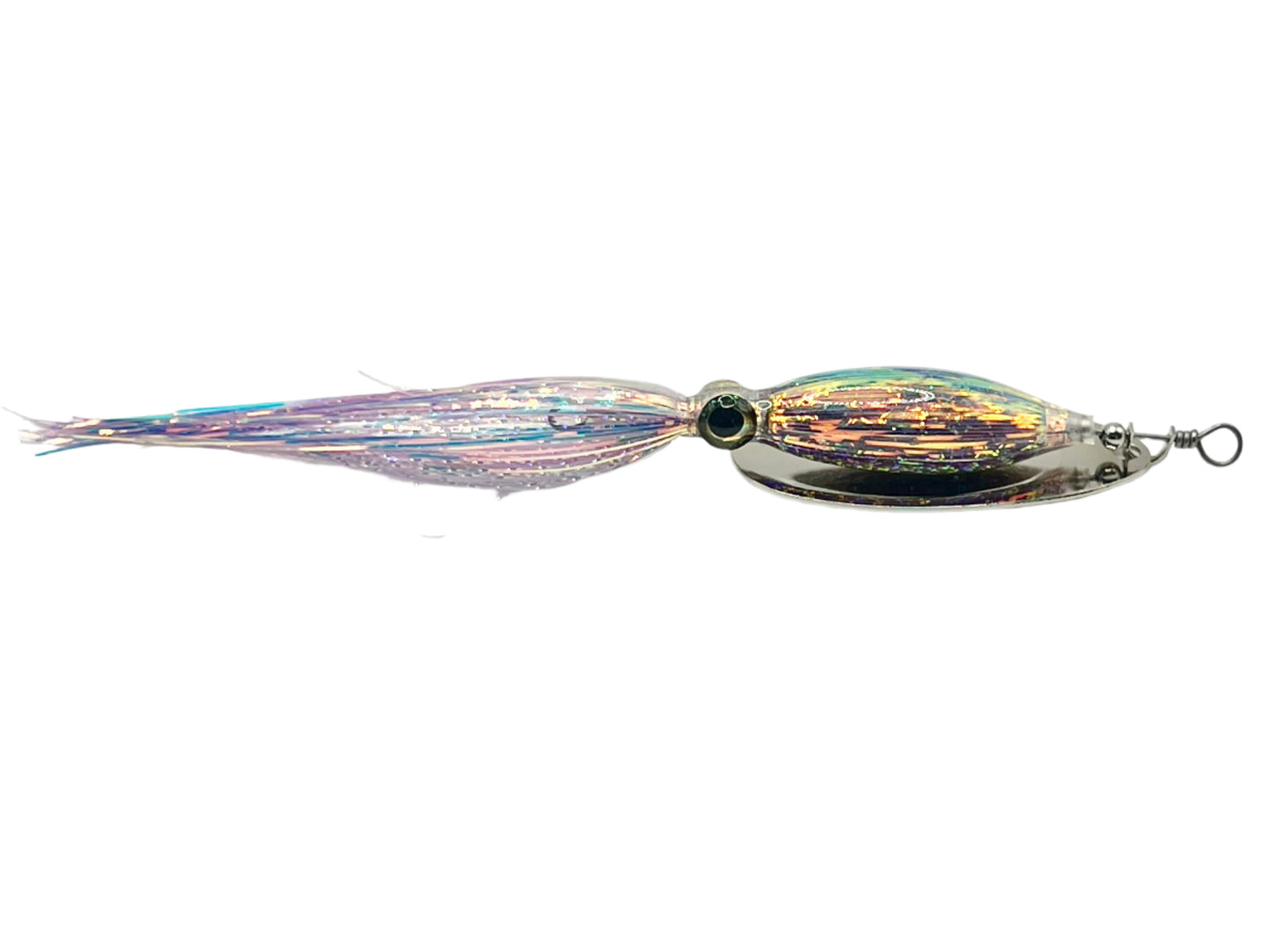 Squid Spinner Purple Chrome