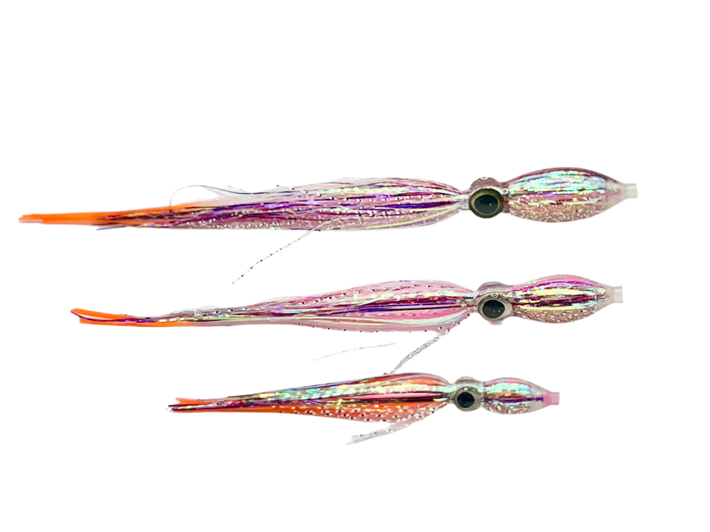 Big Eye Squid Series Raspberry Fizz 4”-3”-2”