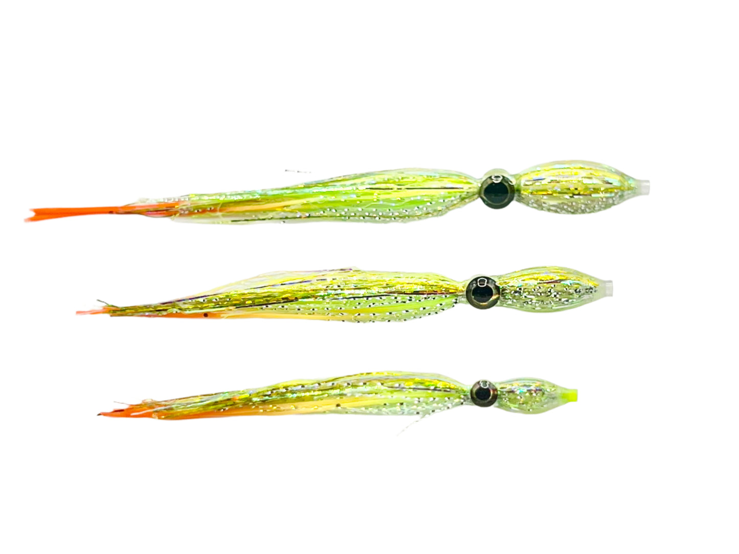 Big Eye Squid Series Sour Apple 4”-3”-2”